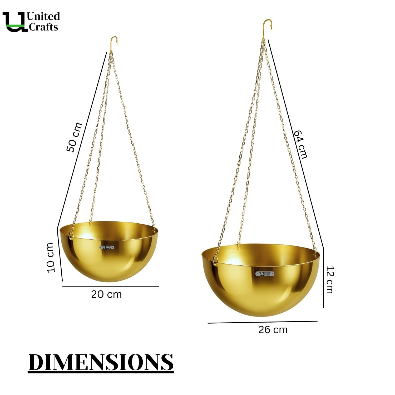 Duplo Hanging Planters for Flowers/Plants