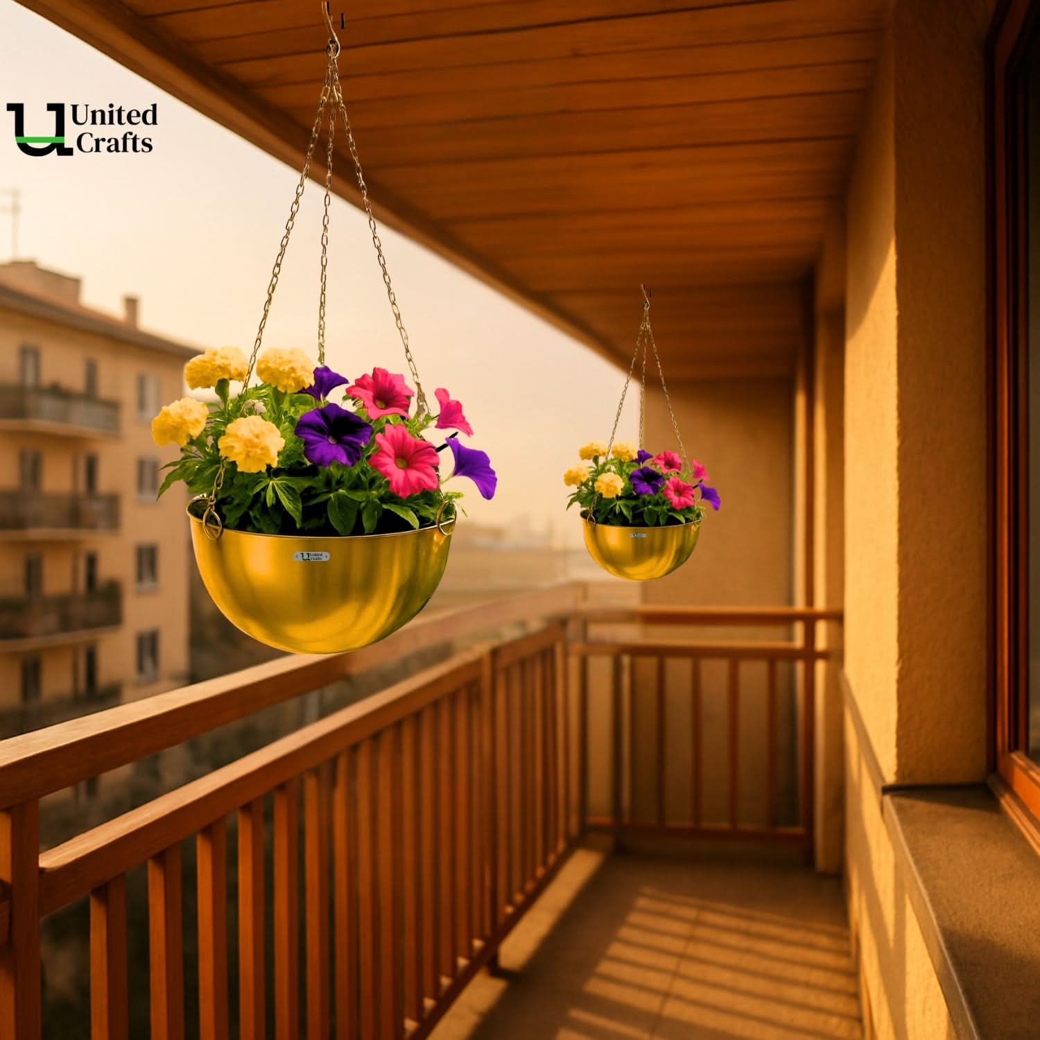 Duplo Hanging Planters for Flowers/Plants