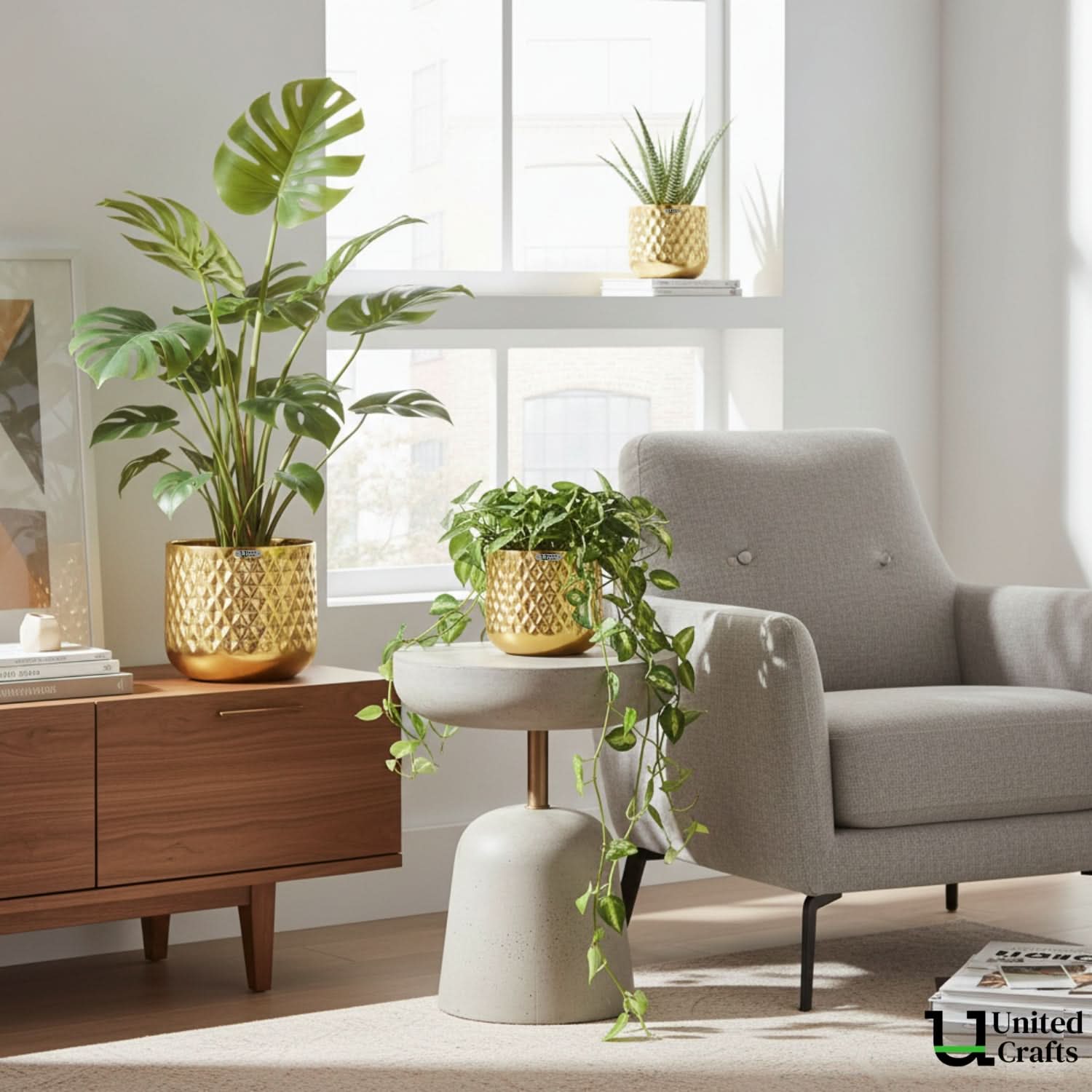 Diamond Planter – Unique Diamond Design Pot for Indoor & Outdoor Plants