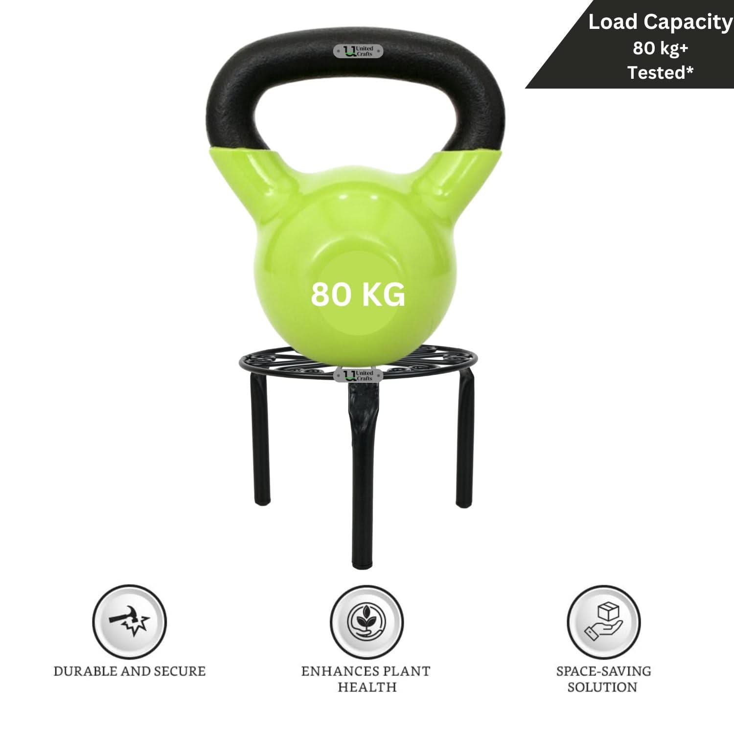 UnitedCrafts Trivia Metal Pot Stand High Quality & Unique Design