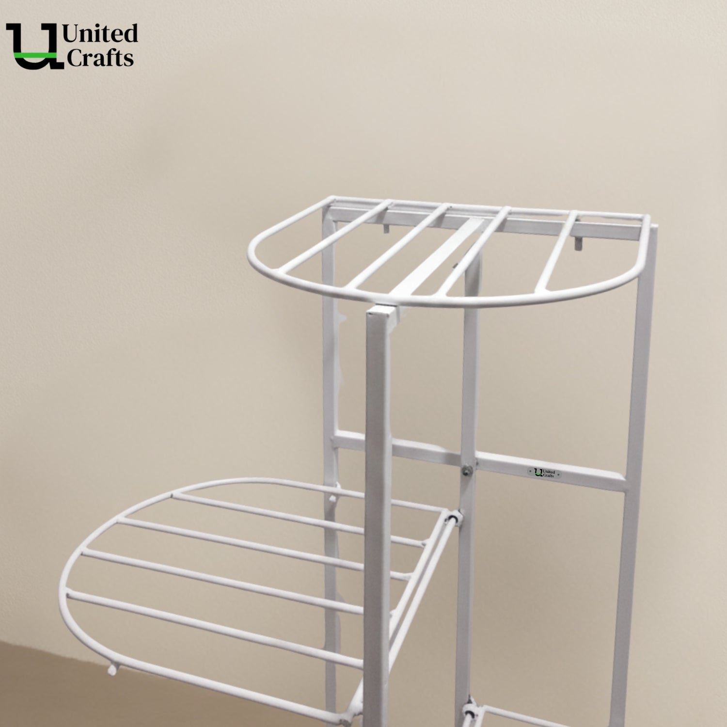 UnitedCrafts MILO 6 Tier Metal Plant Stand -7 Potted Multiple Shelves
