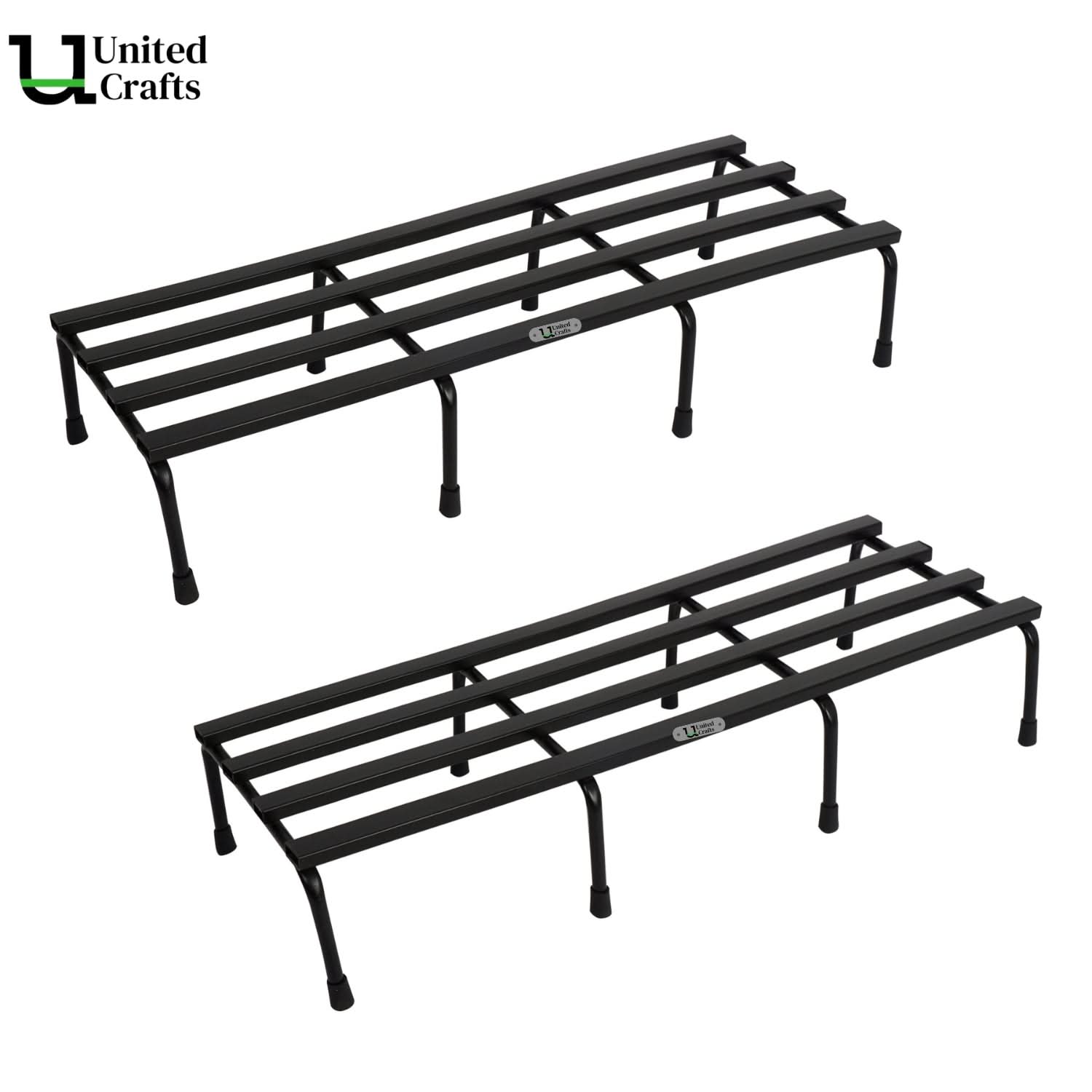 United Crafts Rugged Metal Planter Stand for Home & Garden