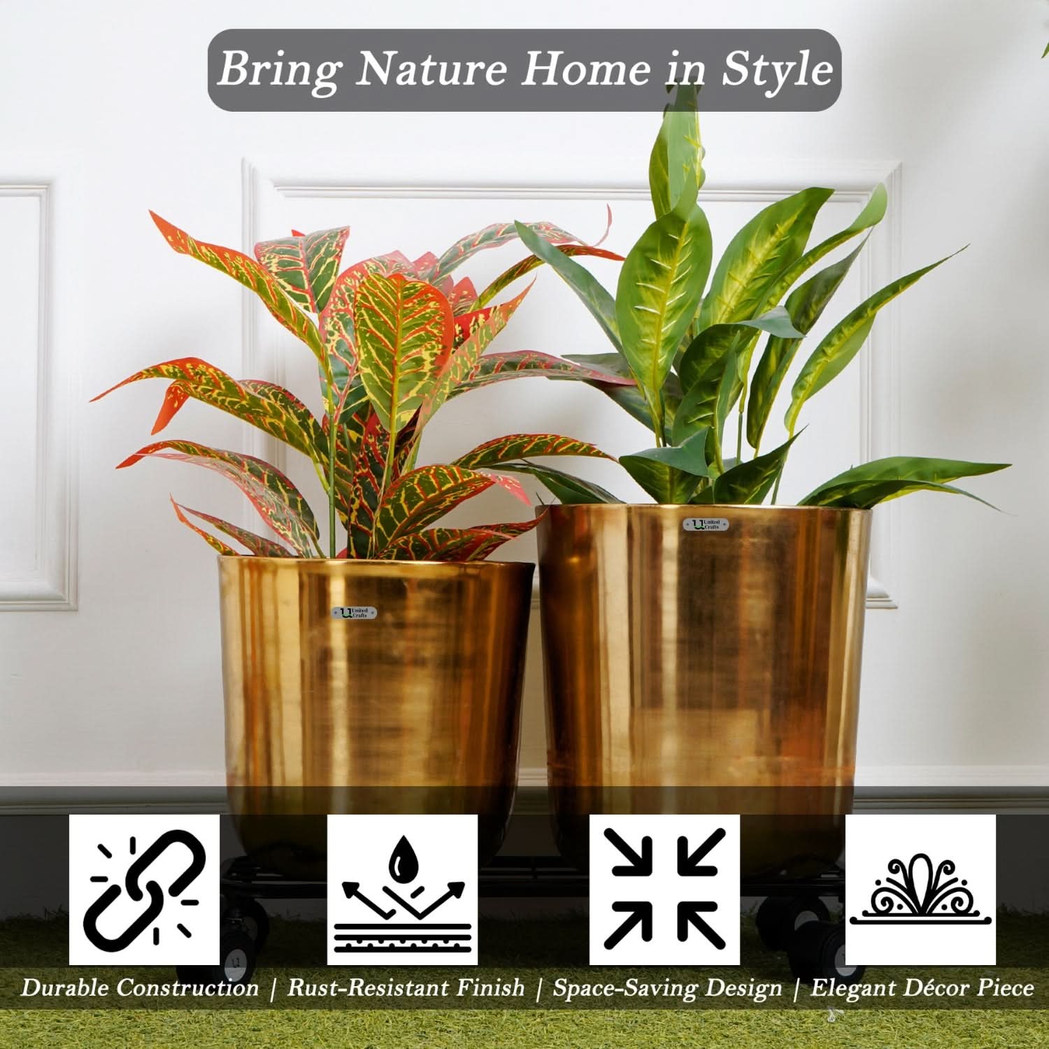 United Crafts Ravo Pot Stands for Home and Garden