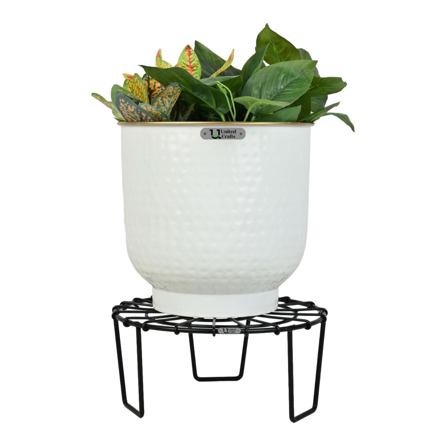 United Crafts Web Pots Stand- Unique Web Design