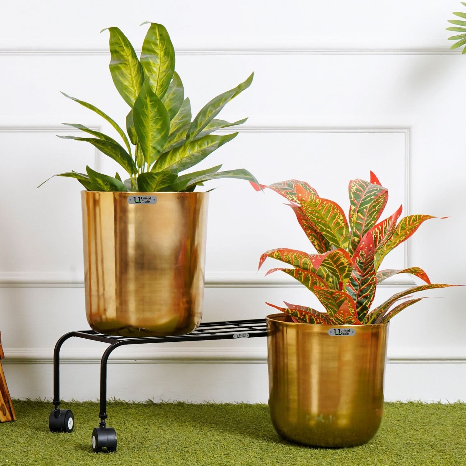 United Crafts Mega Pot Stands-High Quality Metal Stand for Home