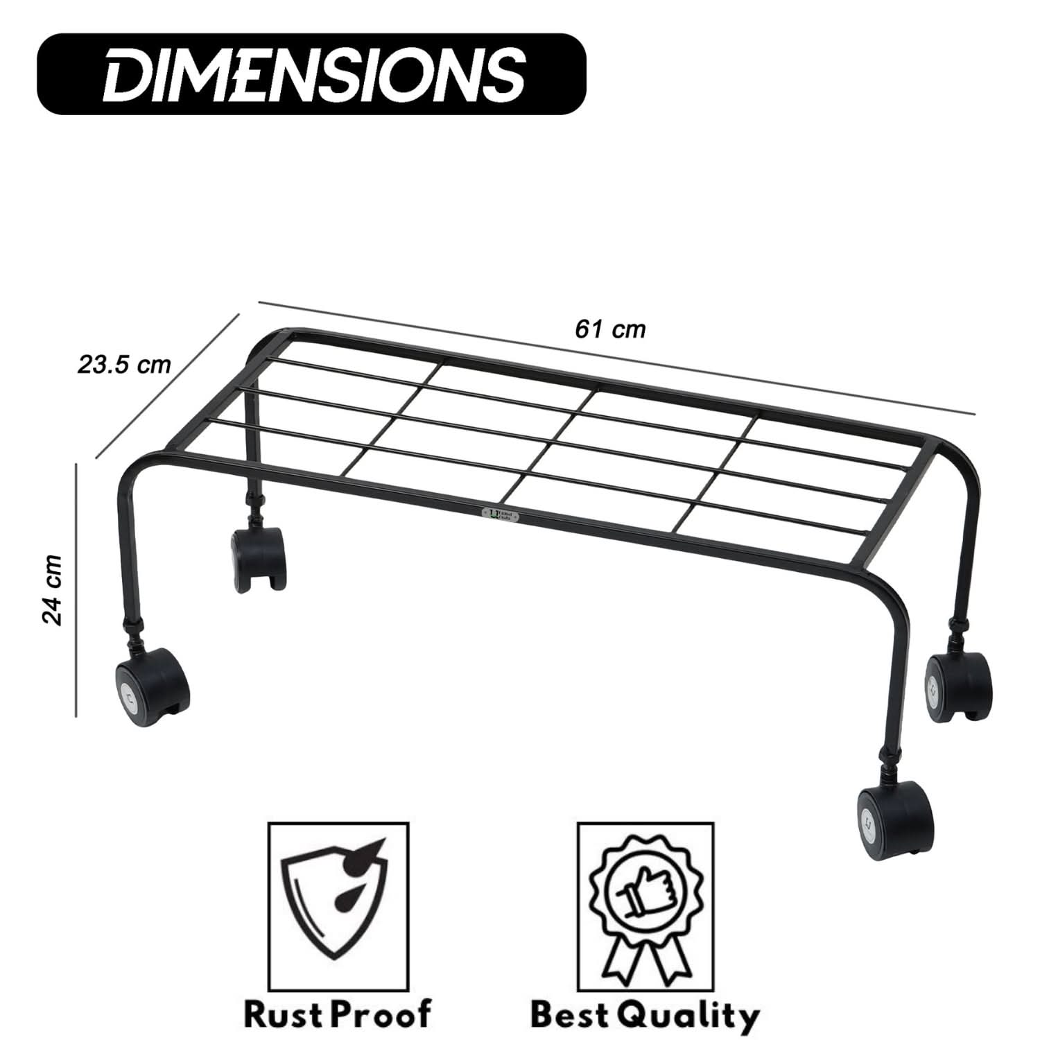 United Crafts Mega Pot Stands-High Quality Metal Stand for Home
