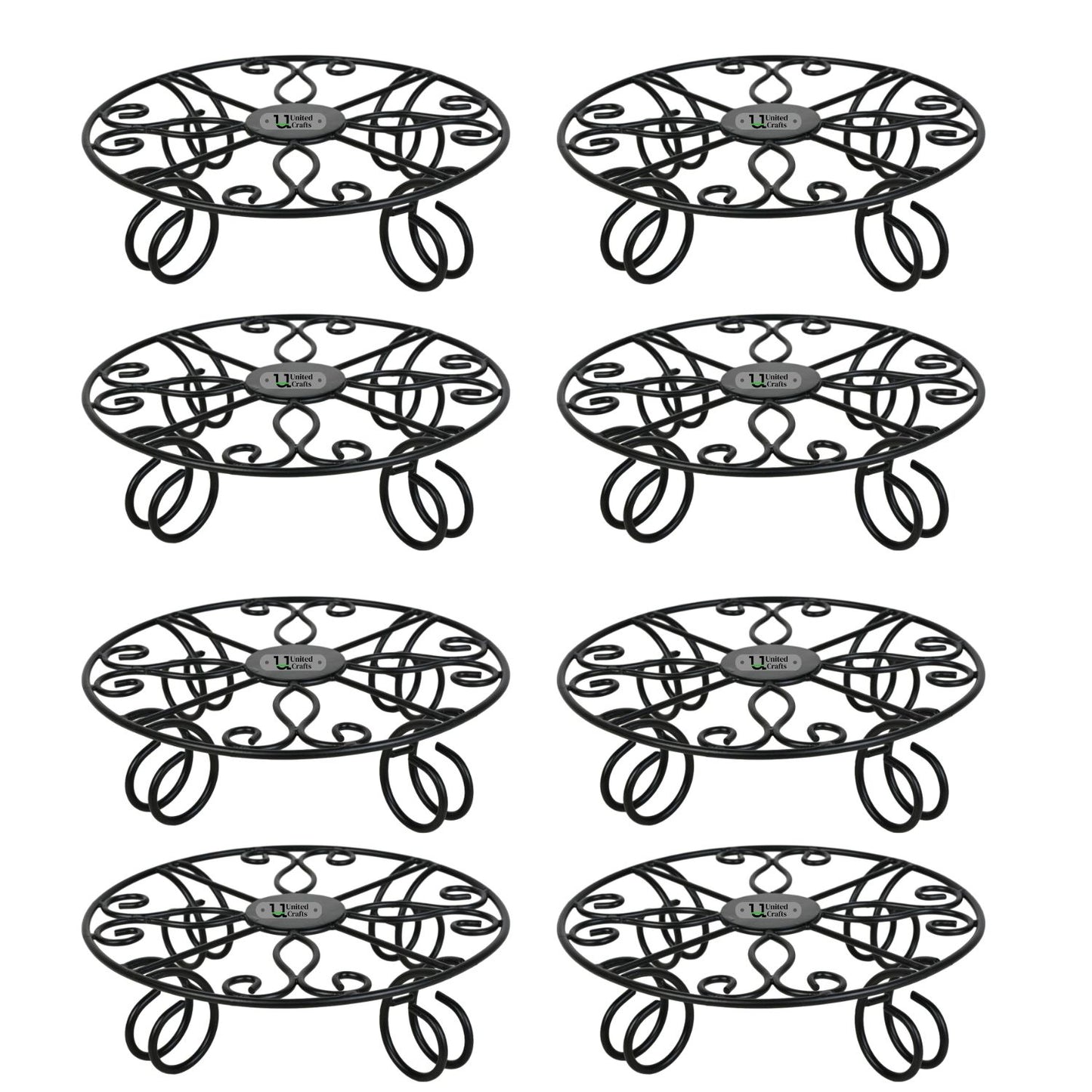 United Crafts Lilly Stands for Planters/Elegant Home & Garden Décor