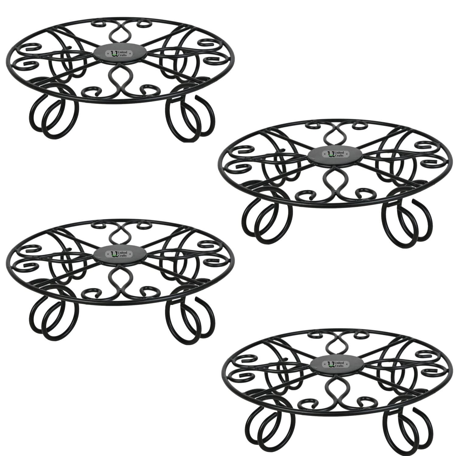 United Crafts Lilly Stands for Planters/Elegant Home & Garden Décor