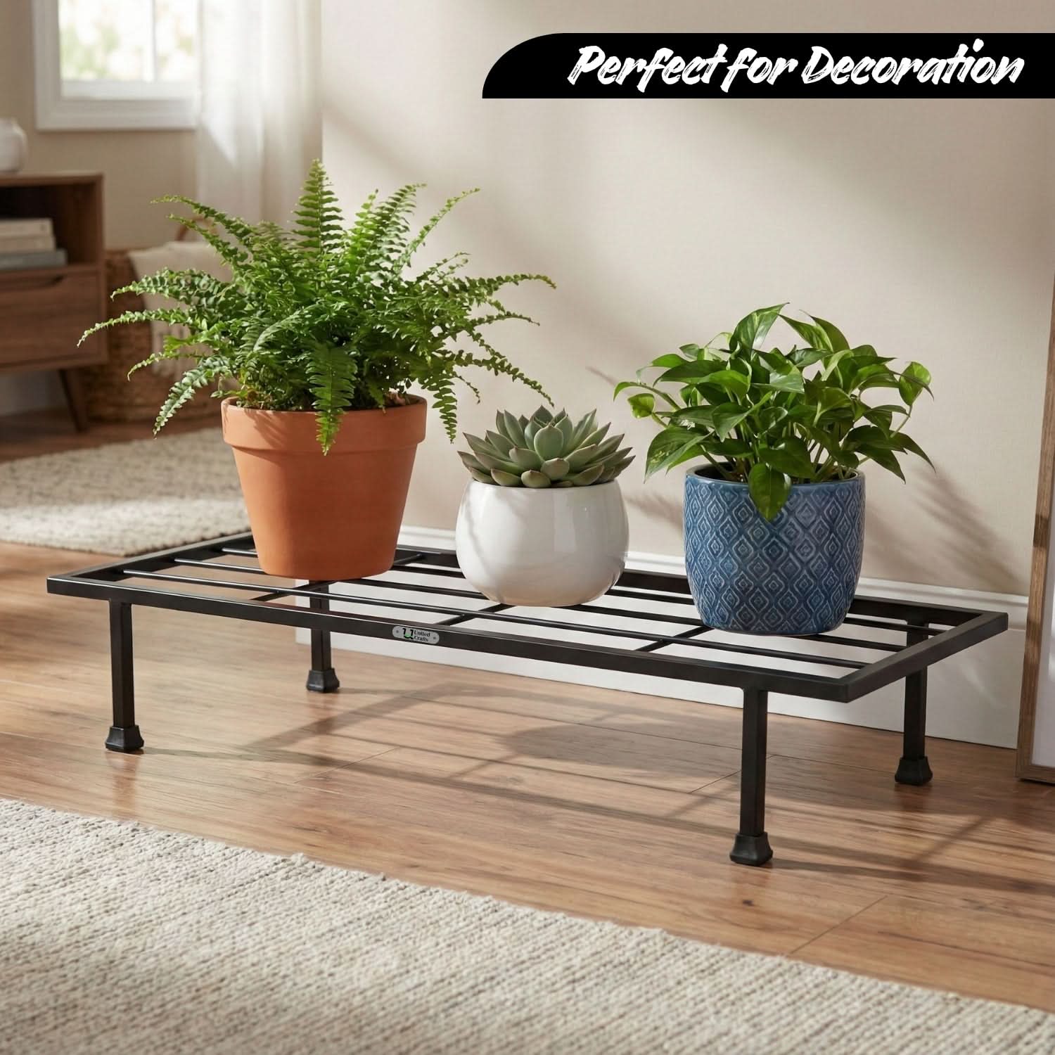 United Crafts Classy Gamla Pot Stand for Indoor & Outdoor