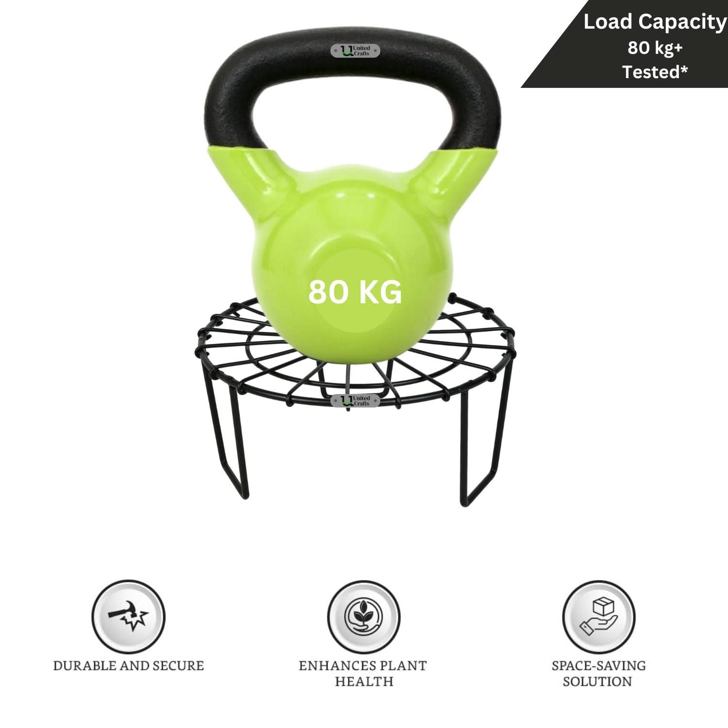 United Crafts Web Pots Stand- Unique Web Design