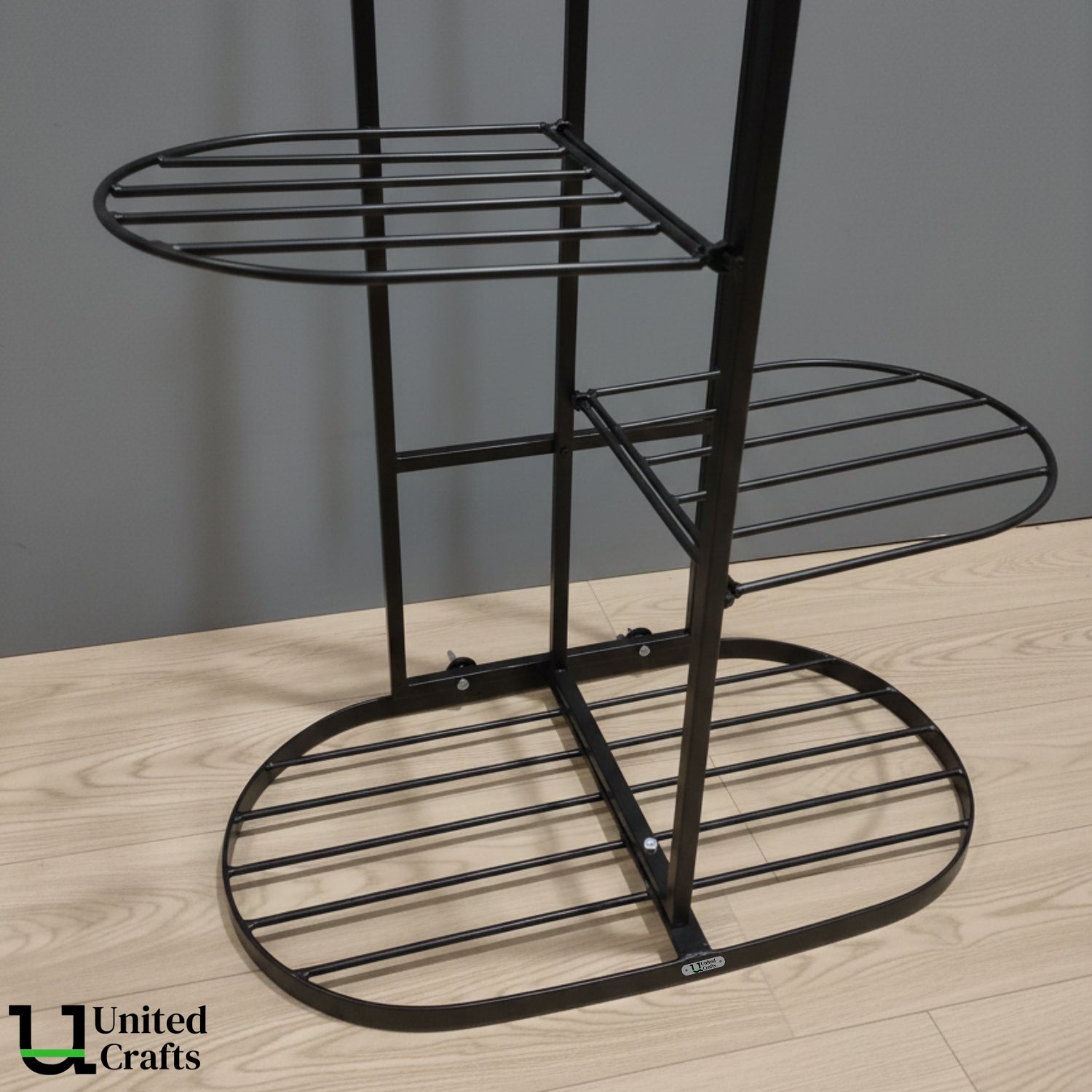UnitedCrafts MILO 6 Tier Metal Plant Stand -7 Potted Multiple Shelves