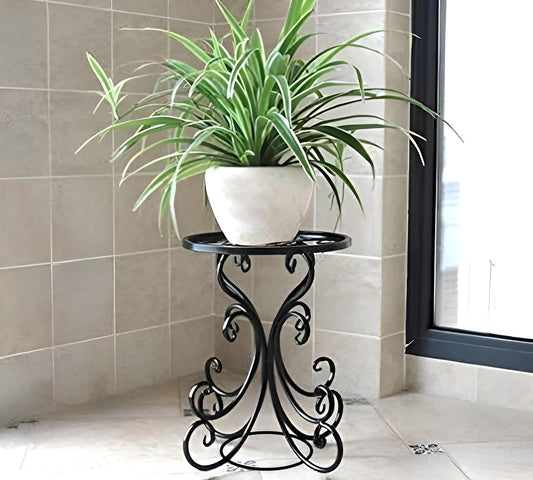 Opaque39 Planters Pot Stand (Black)