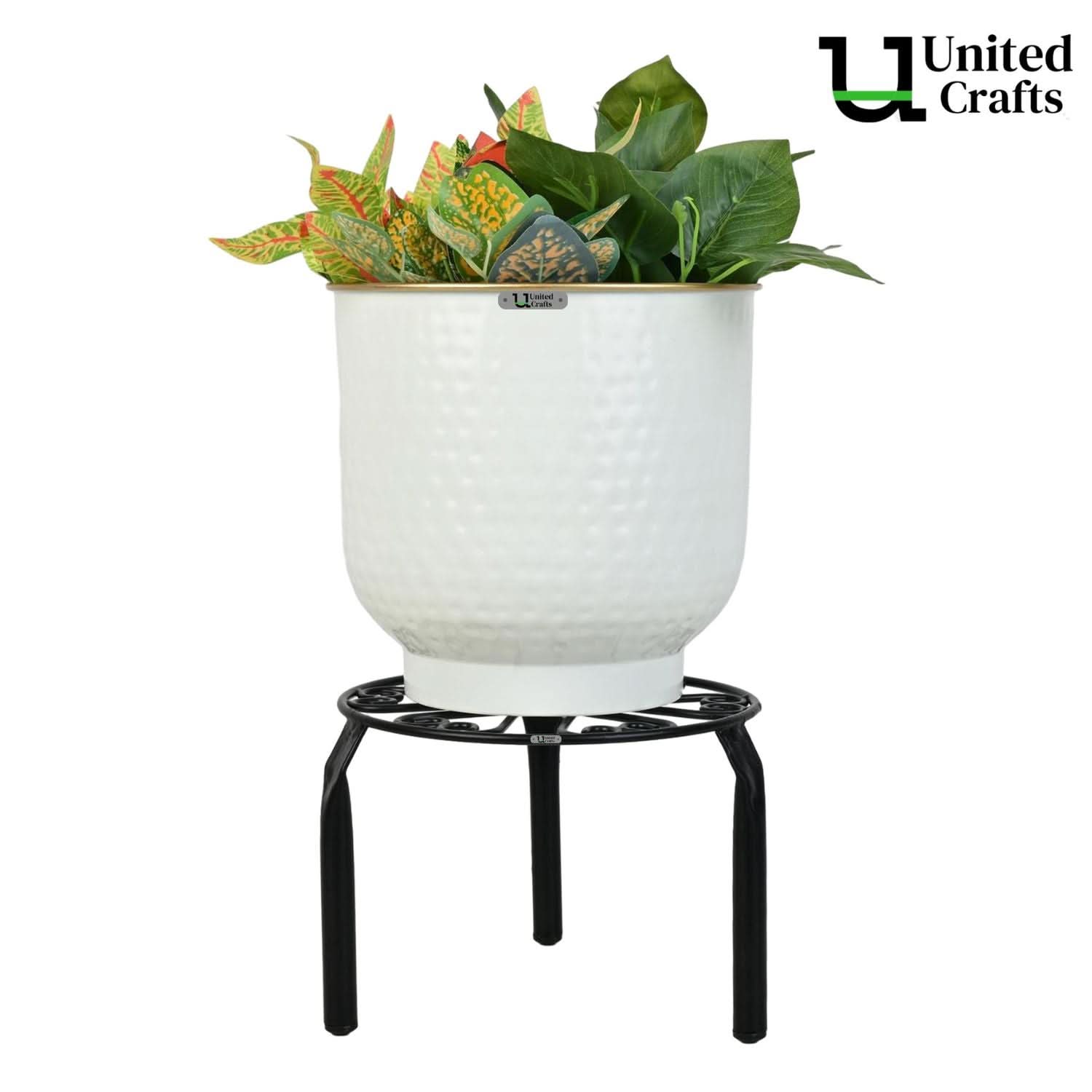 UnitedCrafts Trivia Metal Pot Stand High Quality & Unique Design