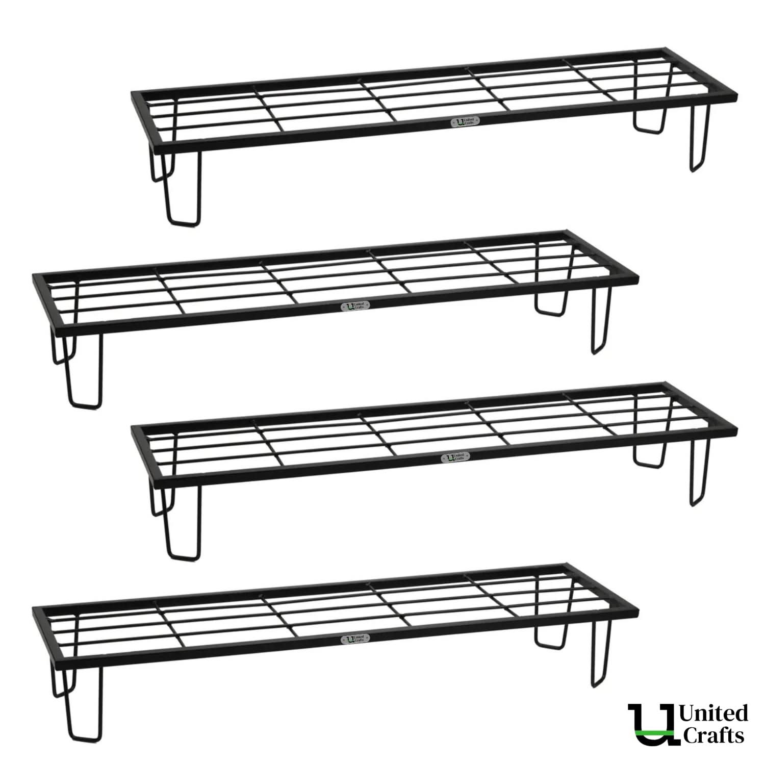 United Crafts BRAK Heavy Rectangle Plant Stand – Indoor & Outdoor