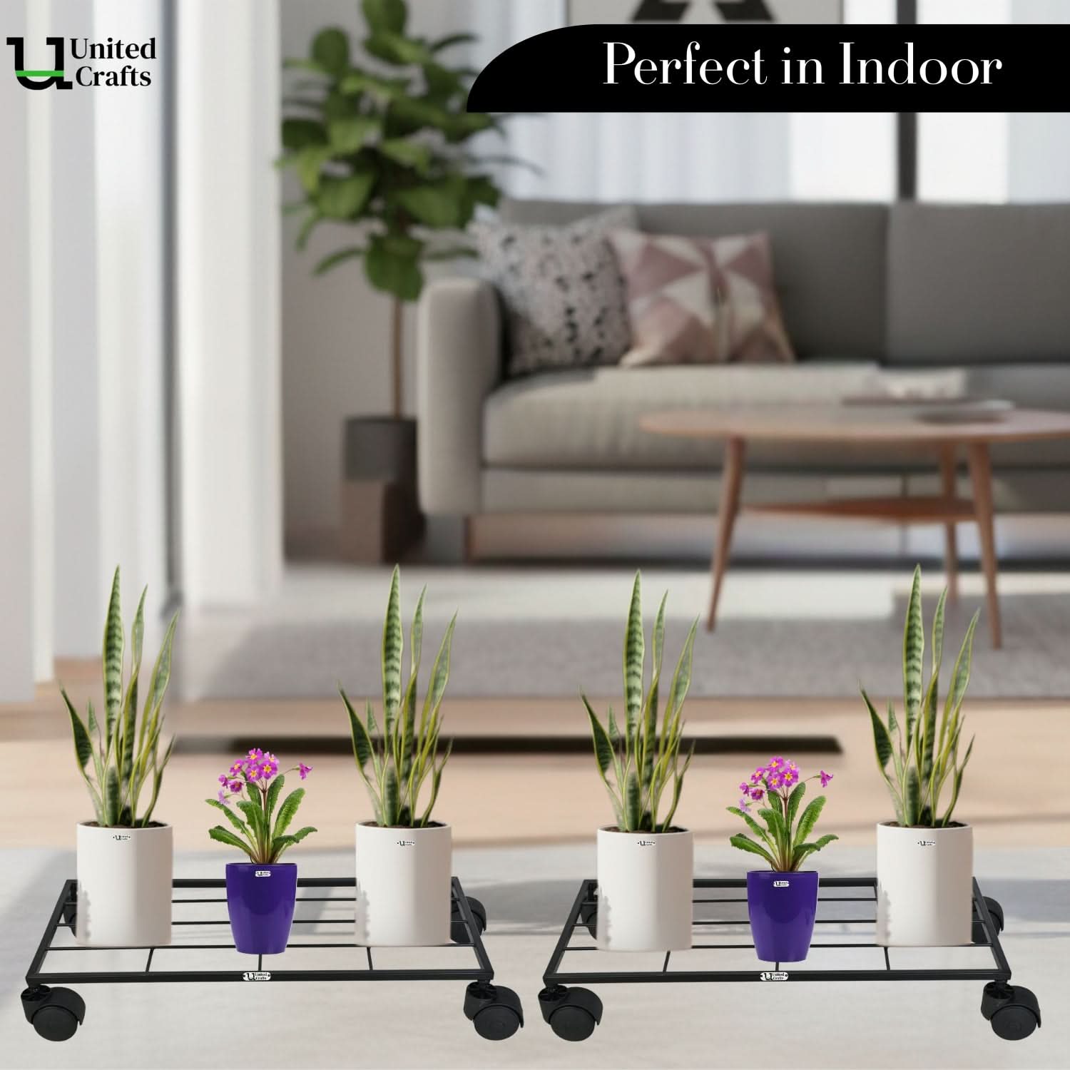 United Crafts Aory High-Quality Wheel Metal Stands