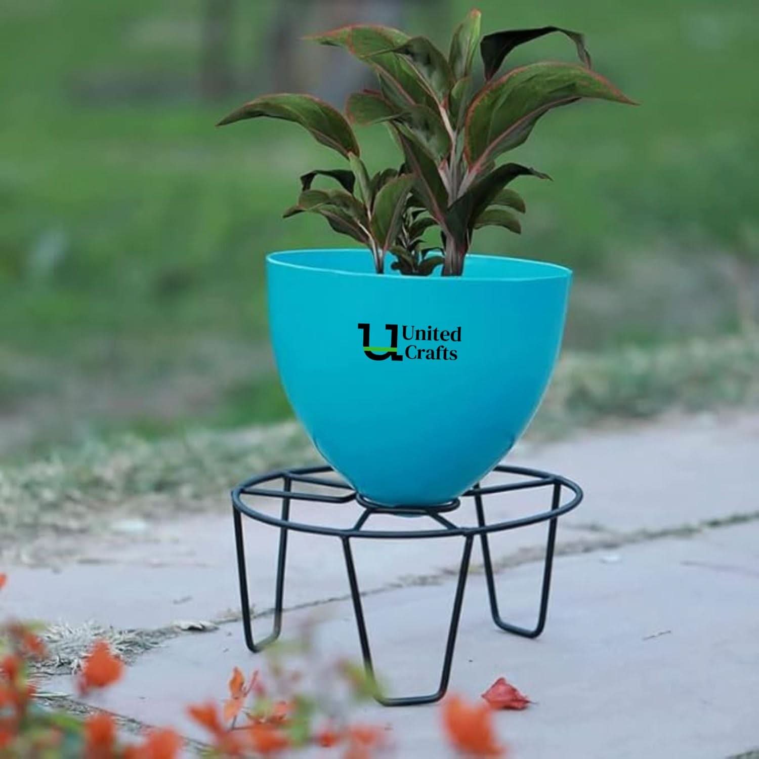 UnitedCrafts Basic Pot Stand/High-Quality Stands (Black)