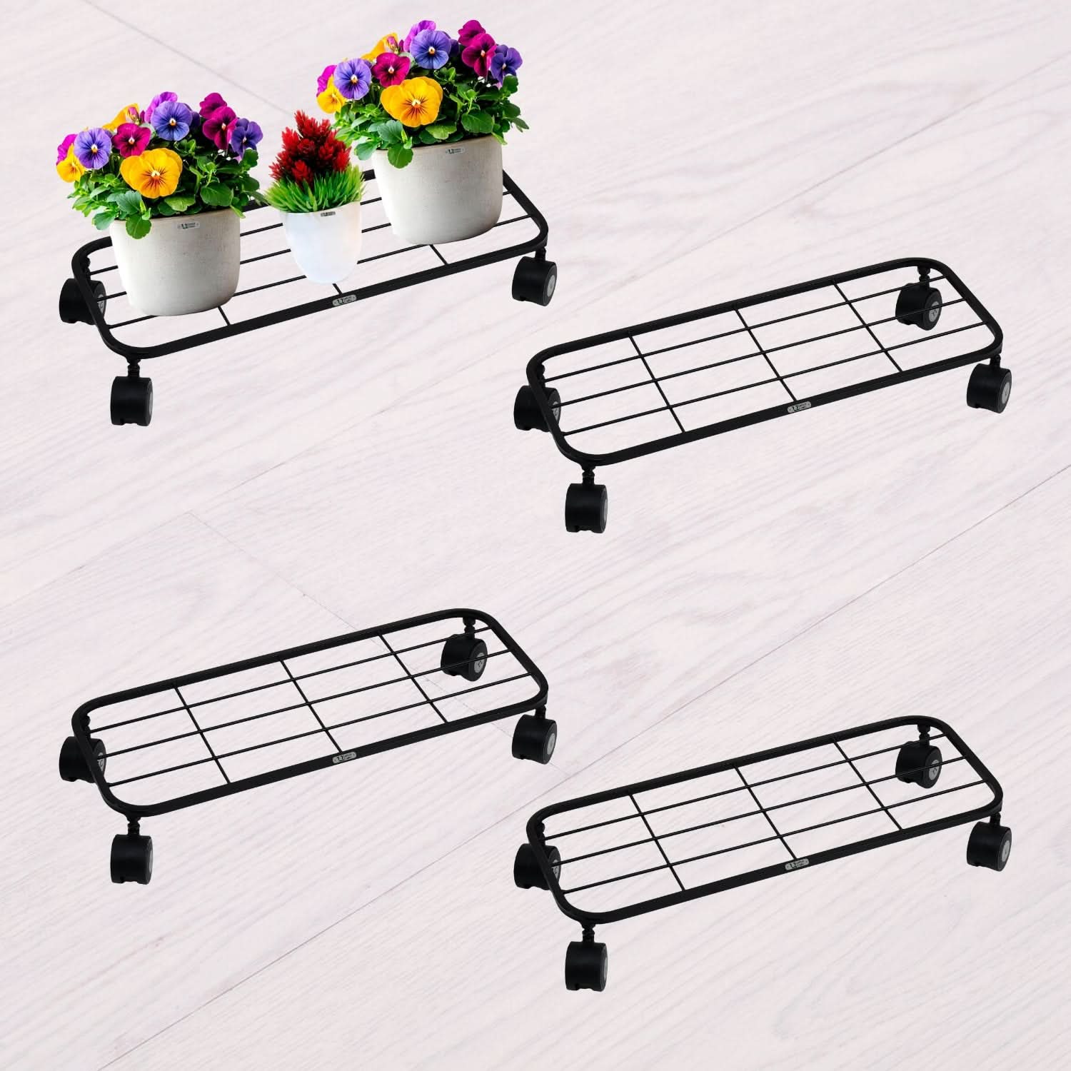 United Crafts Ruvo Metal Pot Stand for Home & Garden Décor