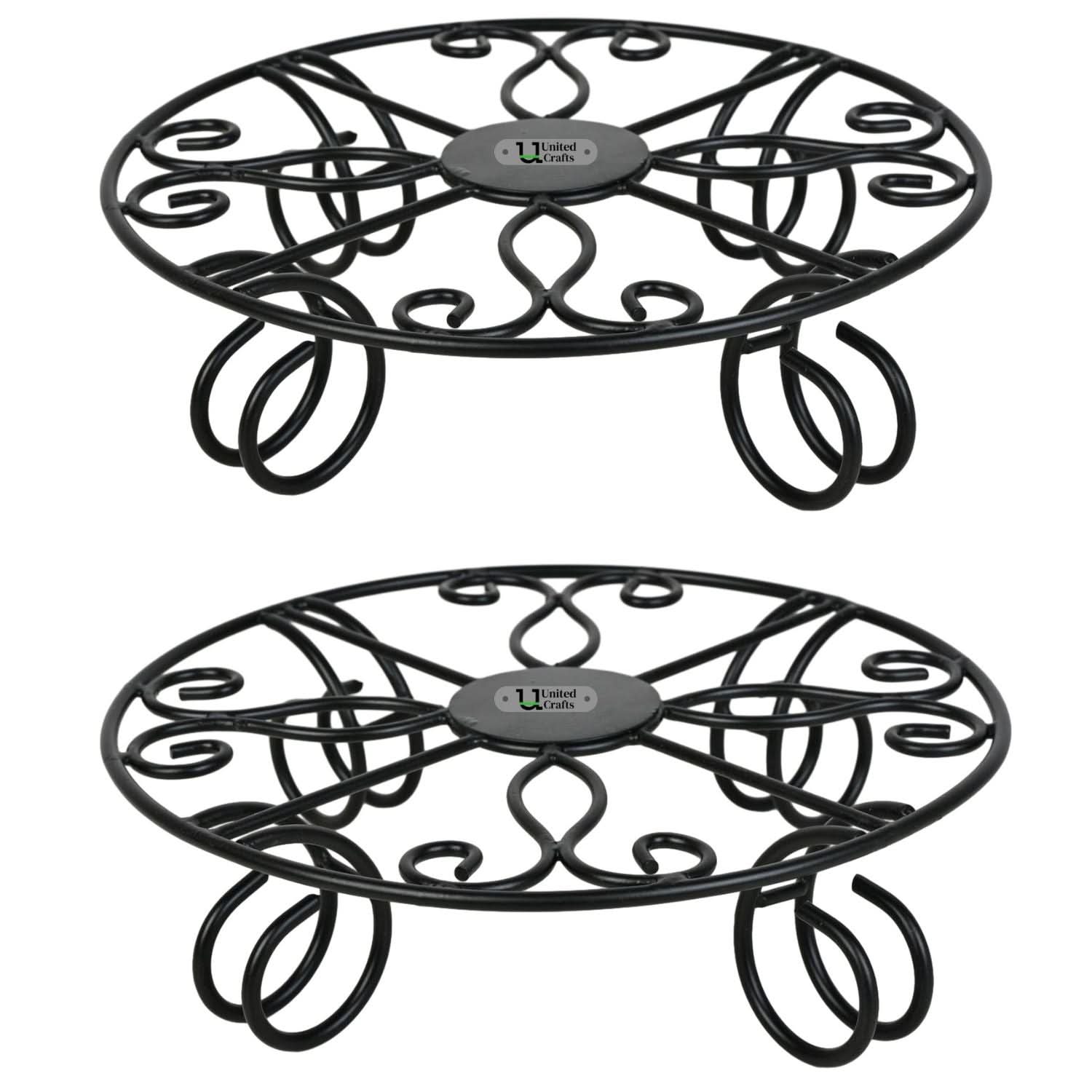 United Crafts Lilly Stands for Planters/Elegant Home & Garden Décor