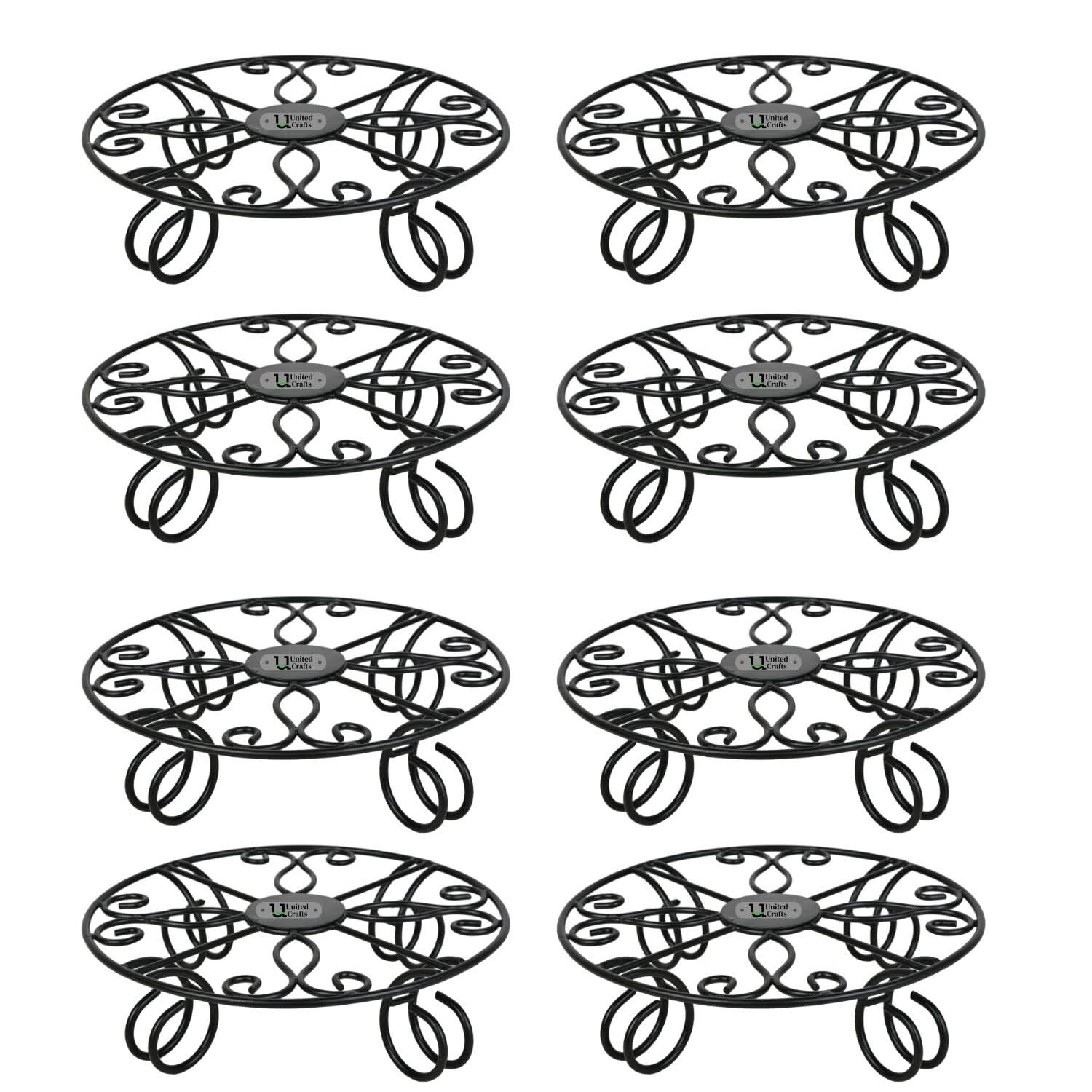 United Crafts Lilly Stands for Planters/Elegant Home & Garden Décor