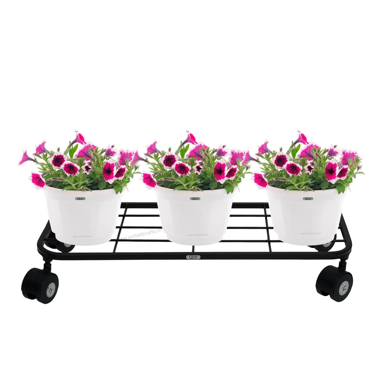 United Crafts Ruvo Metal Pot Stand for Home & Garden Décor