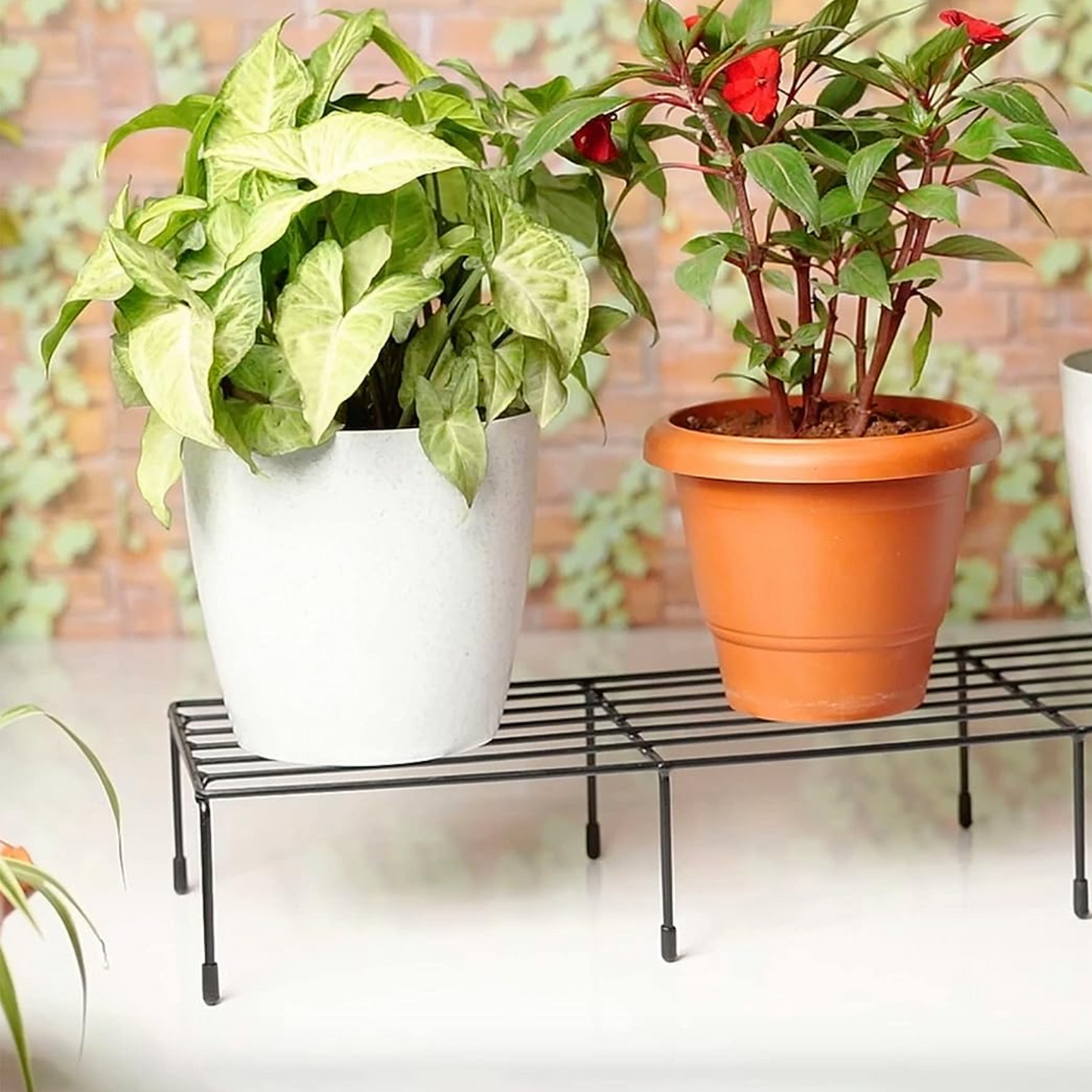 Metal Plant Stand, Flower Pot Holder ( Black 24*inch)