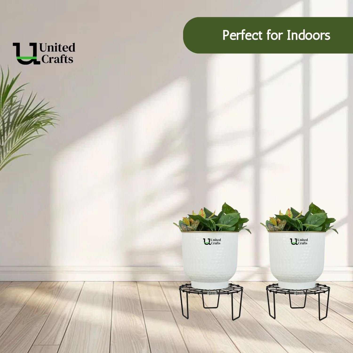 United Crafts Web Pots Stand- Unique Web Design