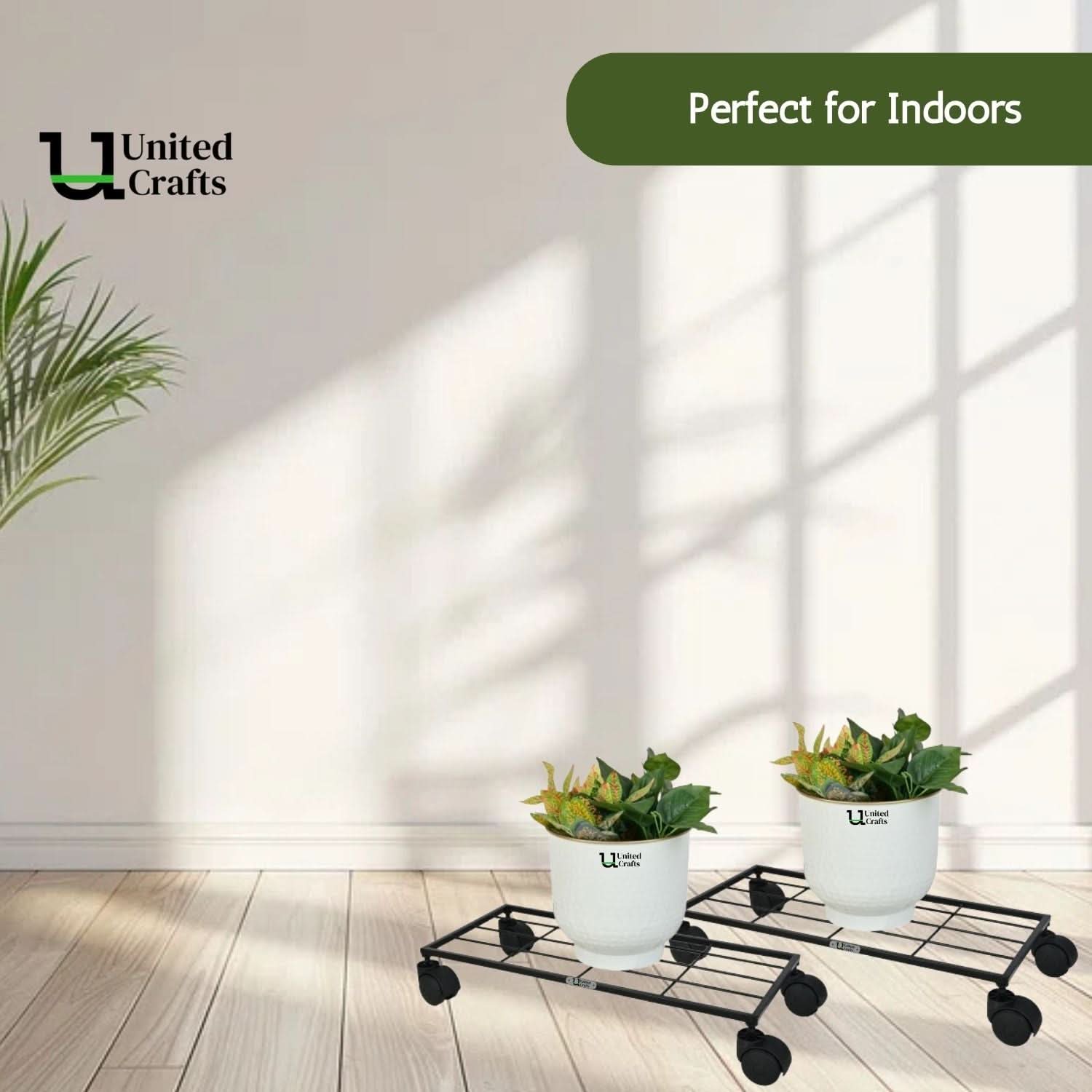 United Crafts Aory High-Quality Wheel Metal Stands