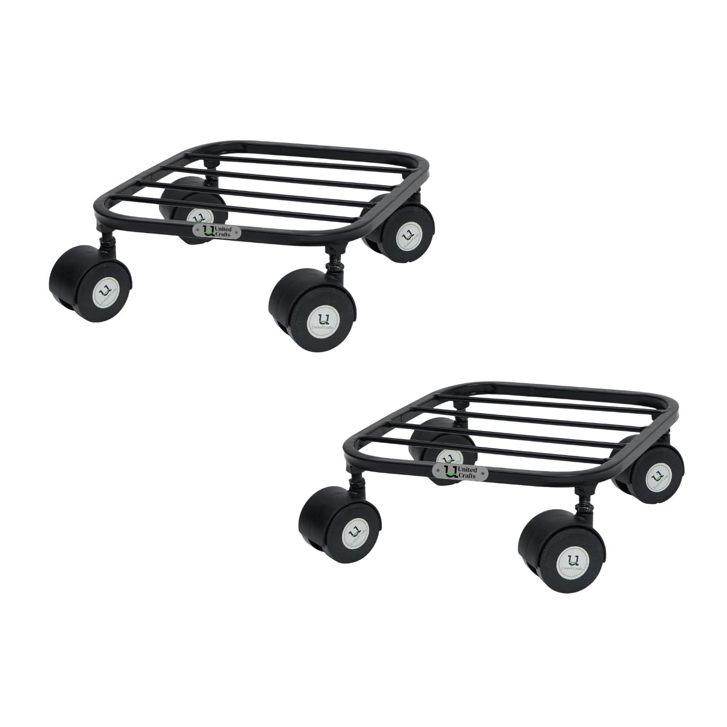 United Crafts Liva Wheel Pot Stands for Planters